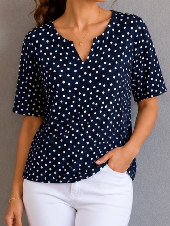Talbots Tops - Talbot's Short sleeve The Talbots Tee top Size Medium Petite